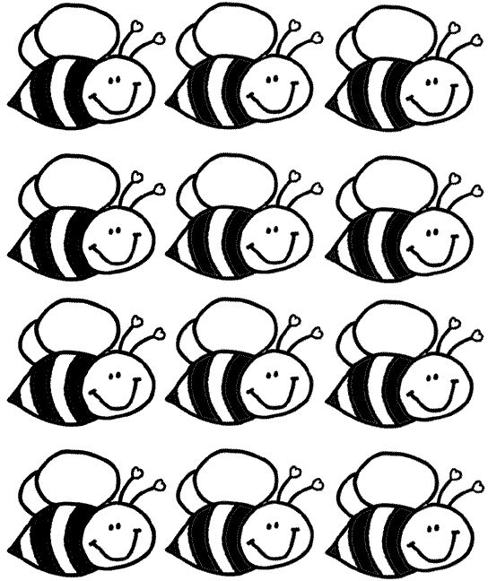 Free Printable Bee Helper Chart