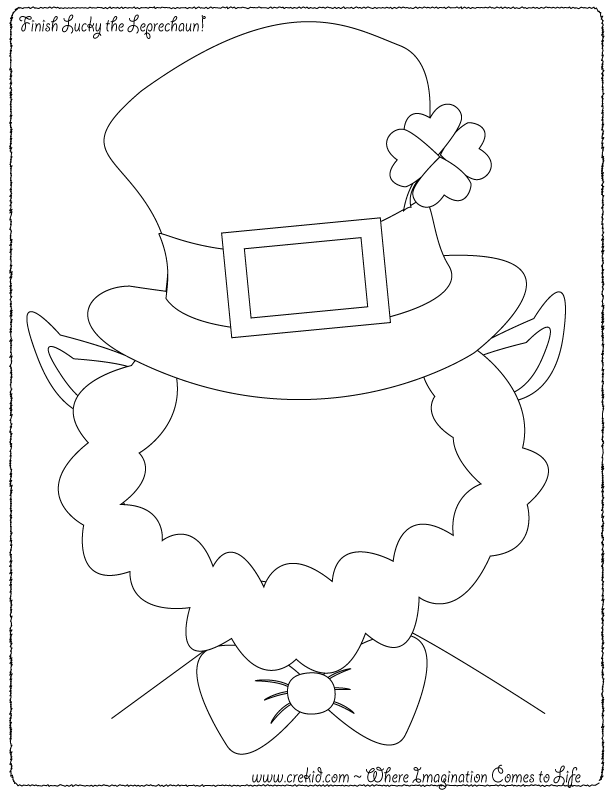 Printable Leprechaun Crafts Printable Word Searches