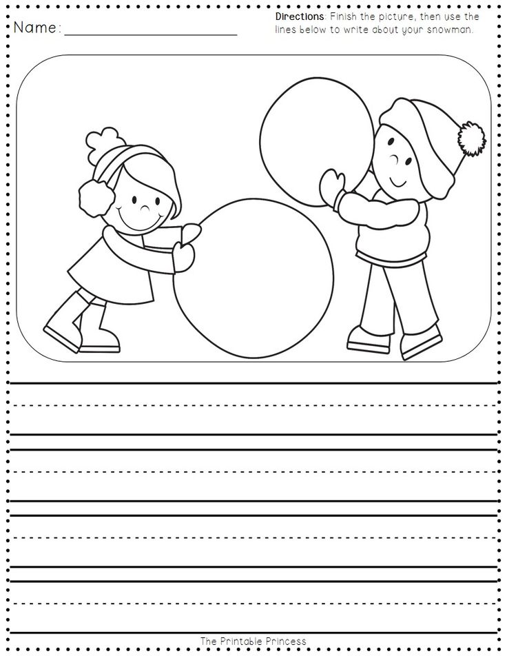 Winter Printable Worksheets