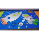 Astronaut bulletin board idea for kids | Crafts and Worksheets for