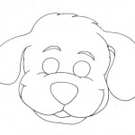 Mask coloring page | Crafts and Worksheets for Preschool,Toddler and ...