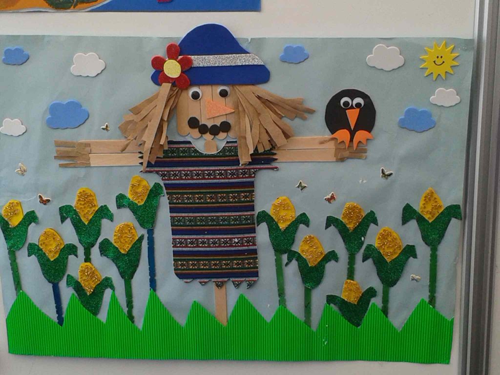 Scarecrow craft idea for kids | Crafts and Worksheets for Preschool