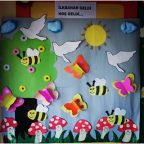 Spring bulletin board idea for kids | Crafts and Worksheets for ...