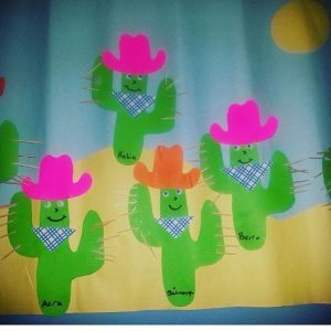Cactus craft idea for kids | Crafts and Worksheets for Preschool